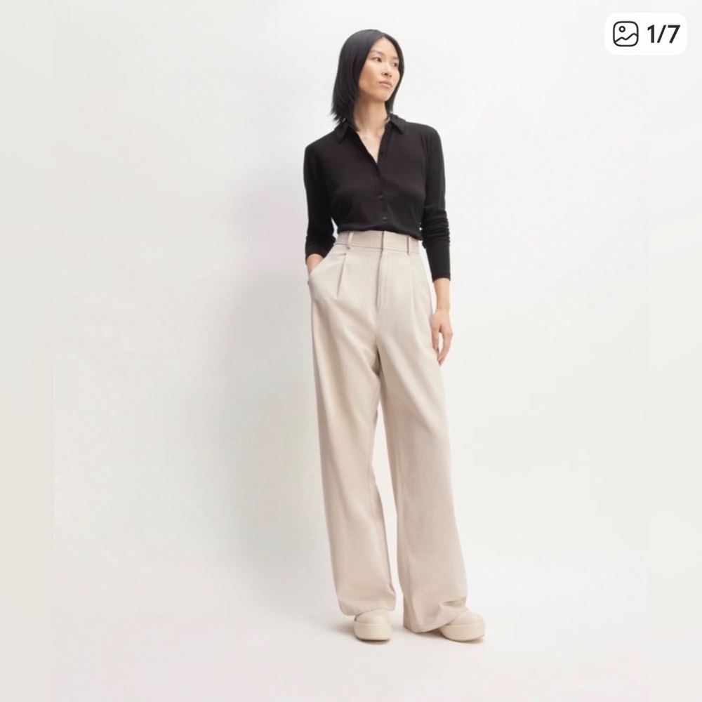 Everlane Way High Drape Pant Trousers